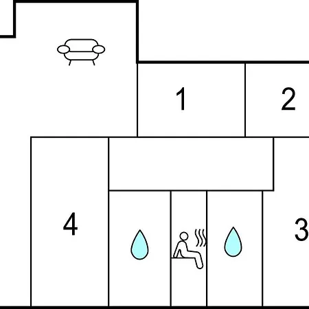 Beautiful In With Sauna Casa de Férias